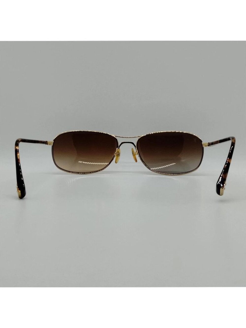 Authentic Louis Vuitton Aviator Sunglasses Gold Frame Gradient Lenses w/ Case - Picture 4 of 10